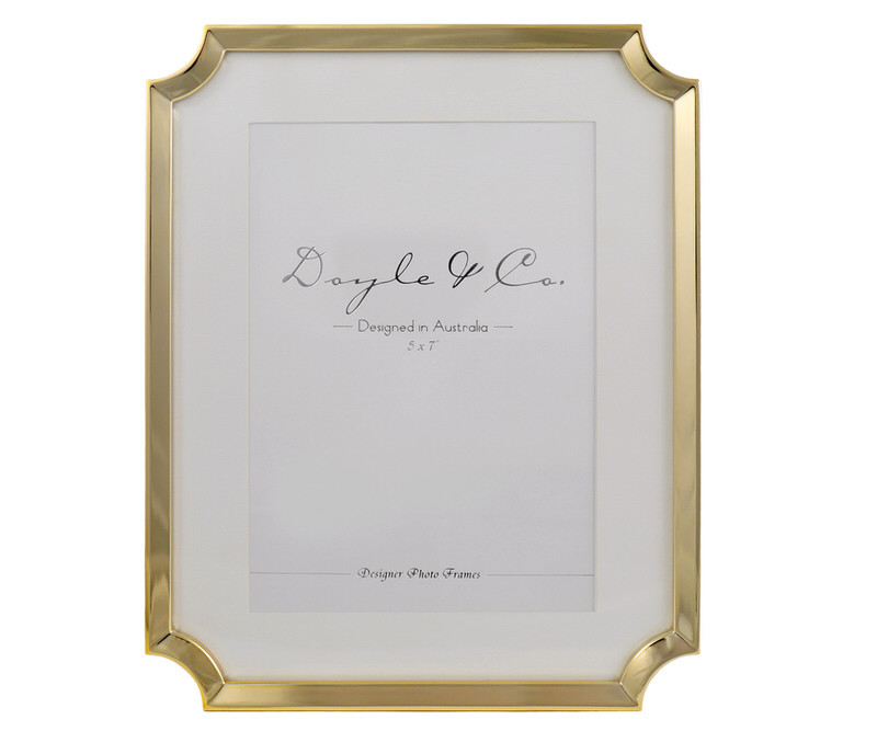 Carrington Gold Photo Frame 5x7