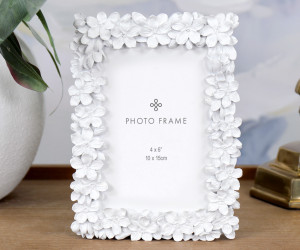 Fresh As A Daisy White Photo Frame 4x6