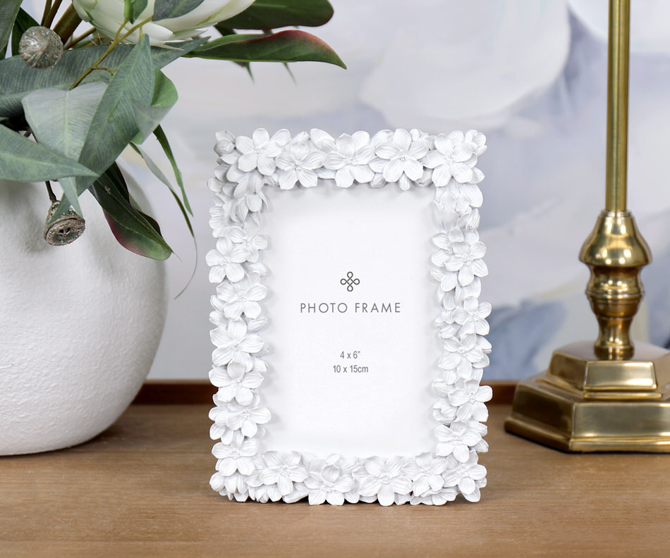 Fresh As A Daisy White Photo Frame 4x6