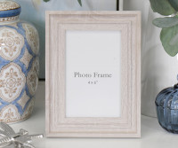 Sandhurst Blonde Wood Photo Frame 4x6