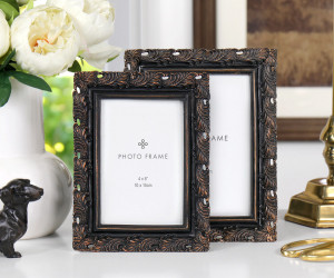 Virginia Antique Bronze Photo Frame 5x7