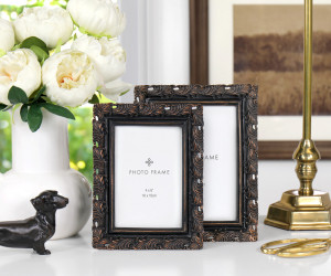 Virginia Antique Bronze Photo Frame 4x6