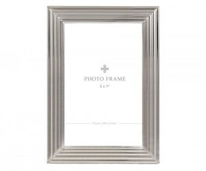 Chadstone Ribbed Silver Photo Frame 4x6