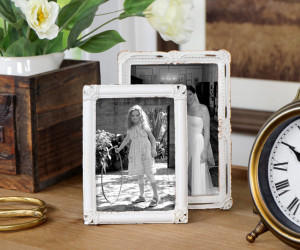 Cappella Vintage White Photo Frame 3.5x5