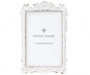 Seraphina Vintage White Photo Frame 4x6