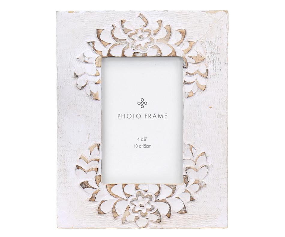 Palm Beach Whitewash Photo Frame 4x6