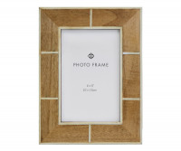 Stoneleigh Wood Inlay Photo Frame 4x6