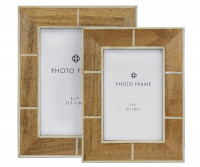 Stoneleigh Wood Inlay Photo Frame 5x7