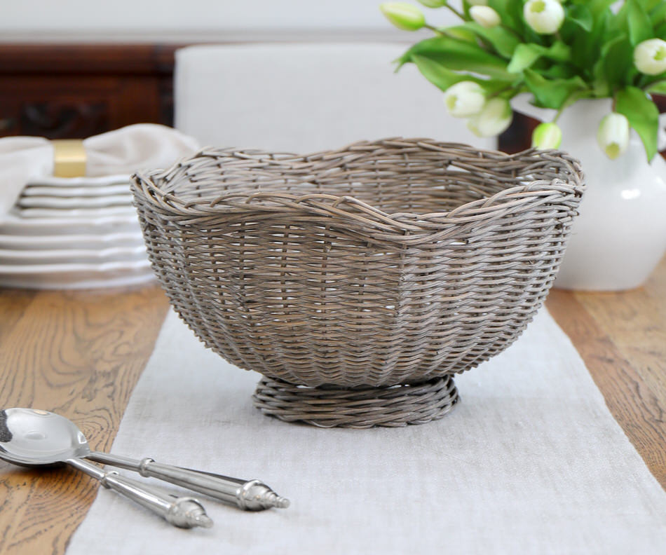 Shaftesbury Rattan Fruit Bowl