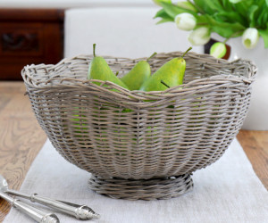 Shaftesbury Rattan Fruit Bowl