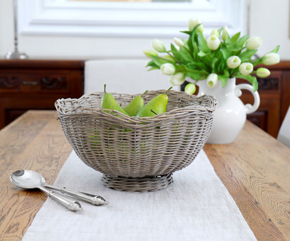 Shaftesbury Rattan Fruit Bowl