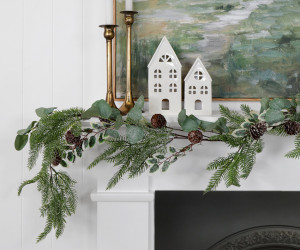 Frosted Pine Christmas Garland - 180cm