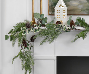 Frosted Pine Christmas Garland - 180cm