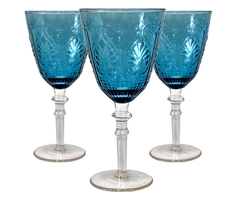 Estella Cut Glass Votive with Silver Rim