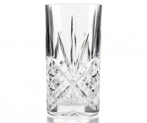 Set 6 Paxton Cut Glass Highball Glasses