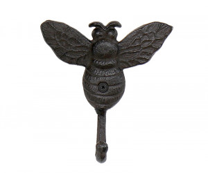 Bumble Bee Cast Iron Wall Hook