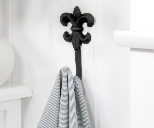 Classic Fleur De Lys Wall Hook