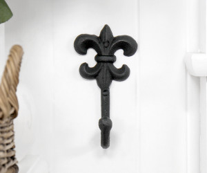 Classic Fleur De Lys Wall Hook