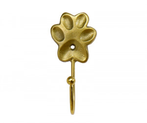 Gold Paw Wall Hook