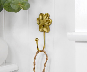 Gold Paw Wall Hook