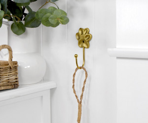 Gold Paw Wall Hook