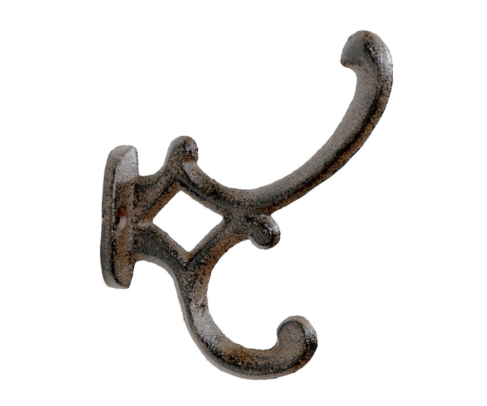 Kingston Cast Iron Double Wall Hook