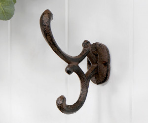 Kingston Cast Iron Double Wall Hook