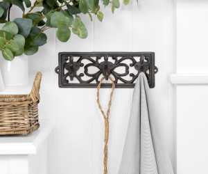 Meryton 3-Hook Vintage Coat Rack