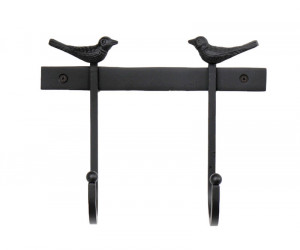 Sadlers Bird 2-Hook Coat Rack