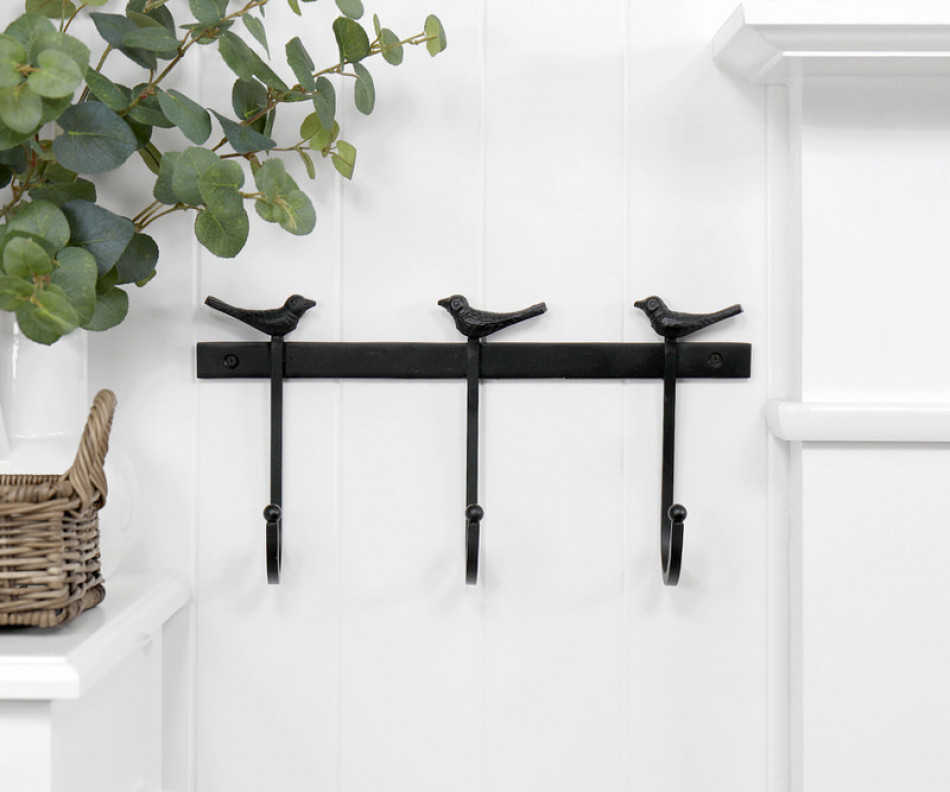 Sadlers Bird 3-Hook Coat Rack