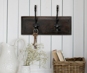 Oakham 2-Hook Vintage Coat Rack