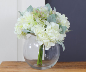 Soft Greens Hydrangea Bouquet