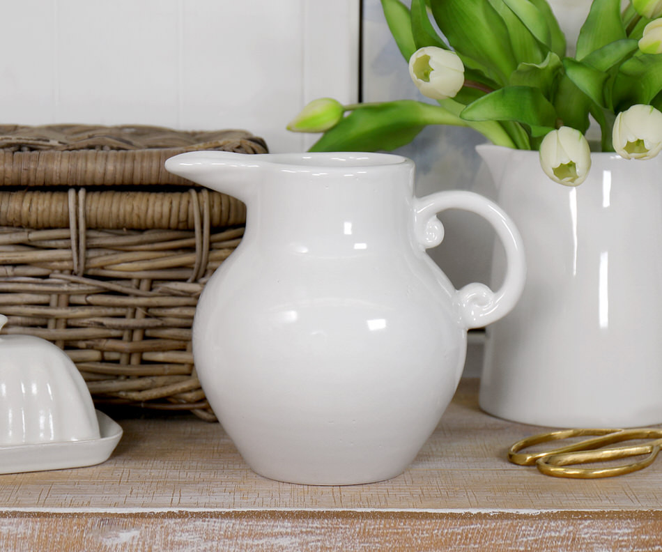 Tilburg French White Jug