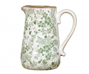 Large Greenaway Floral Jug