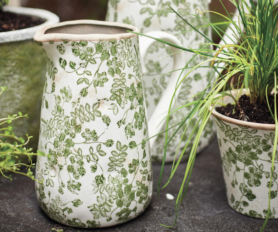 Small Greenaway Floral Jug