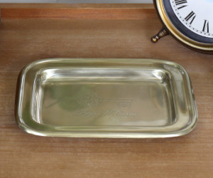 Hatton Gold Pewter Key & Coin Dish