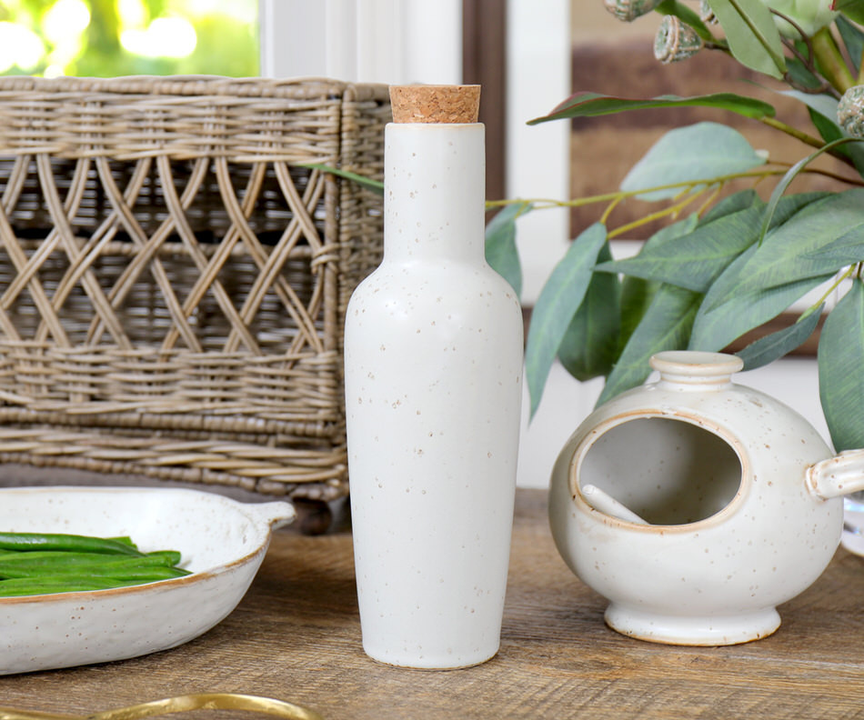 Ashbury Ceramic Oil Bottle