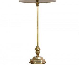 Astoria Hexagon Antique Gold Lamp Base