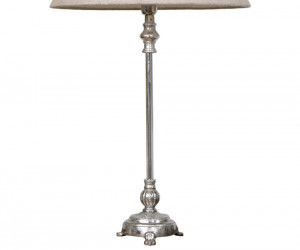 Clara Antique Silver Lamp Base