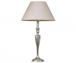 Diana Antique Silver Lamp Base