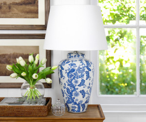 Lyssia Ginger Jar Table Lamp