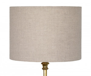 Bedford Linen Drum Shade - 28cm