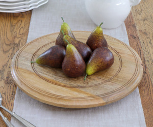 Salina Mango Wood Lazy Susan