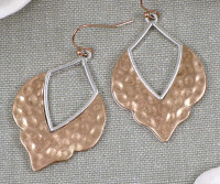 Evie Gold Morroccan Drop Earrings