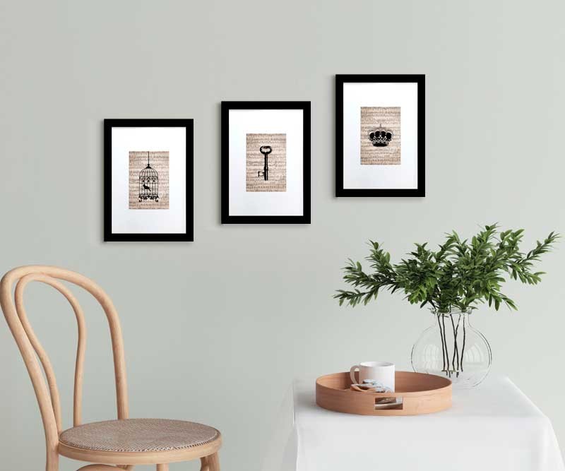 Set 3 Vintage Music Prints A4 - Wall Art Online - A range of prints ...