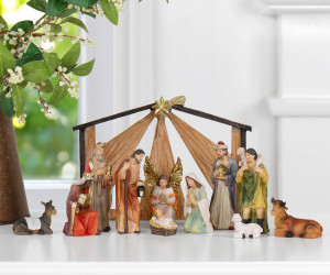 Star of Peace Nativity Set 12 Piece