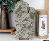 Olive Green Wild Fig Oven Glove