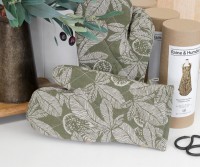 Olive Green Wild Fig Oven Glove