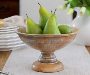 Set 3 Corella Green Pears