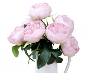 Set 6 Eloise Pink Peonies Bouquet